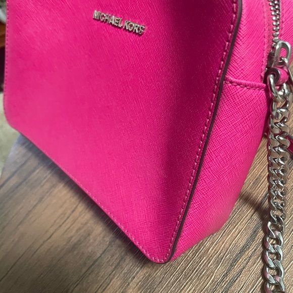 NWOT Michael Kors Crossbody bag purse Hot Pink - Picture 7 of 13
